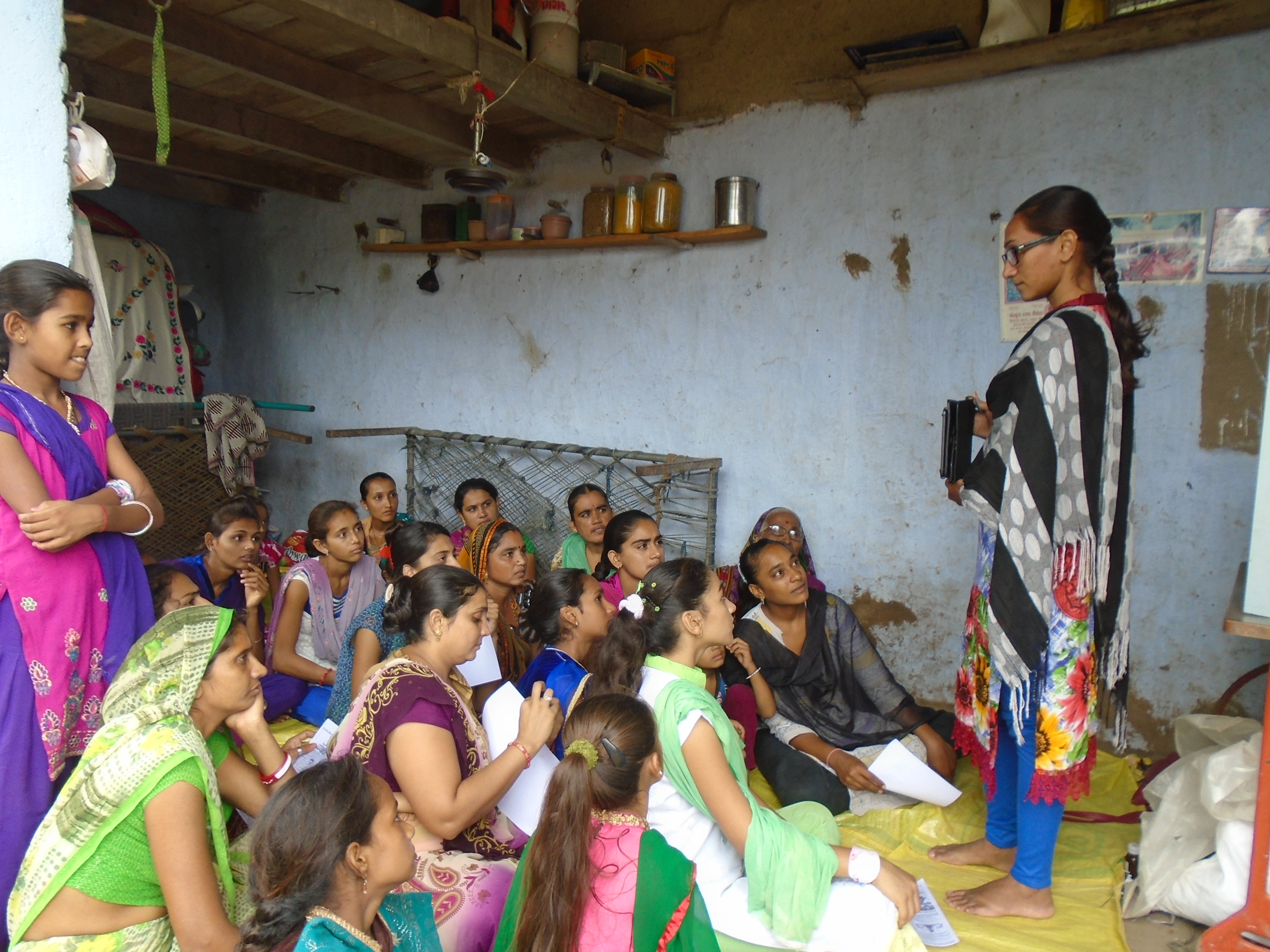 AKAH India’s Menstrual Health Management programme Educating Adolescent Girls In Rural Communities